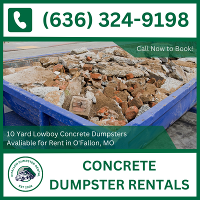O'Fallon Concrete Dumpster Rental